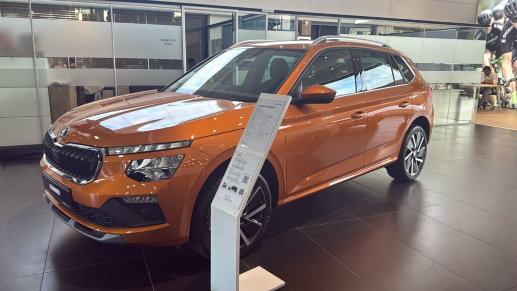 Advanced safety features of the Skoda Kamiq automatic - Reliable Car Rental Mauritius