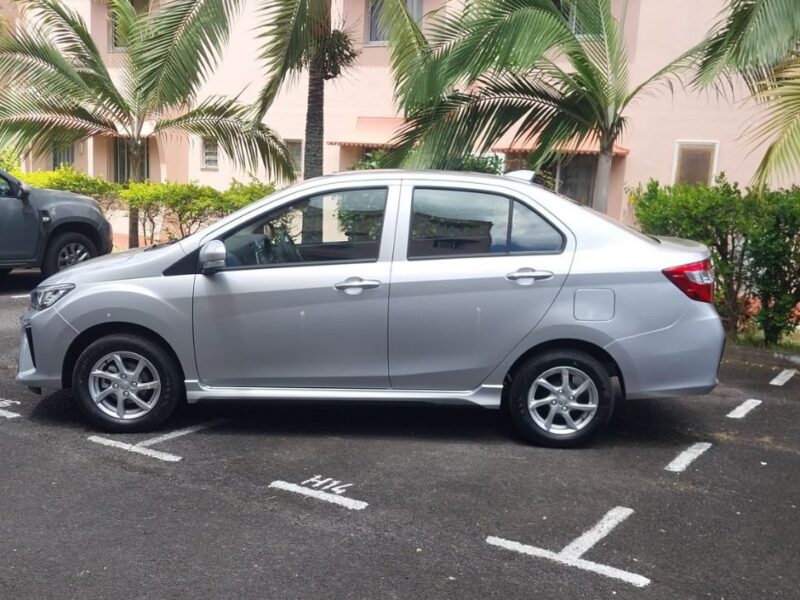 Affordable Perodua Bezza Rental in Mauritius - Low Budget Compact Sedan