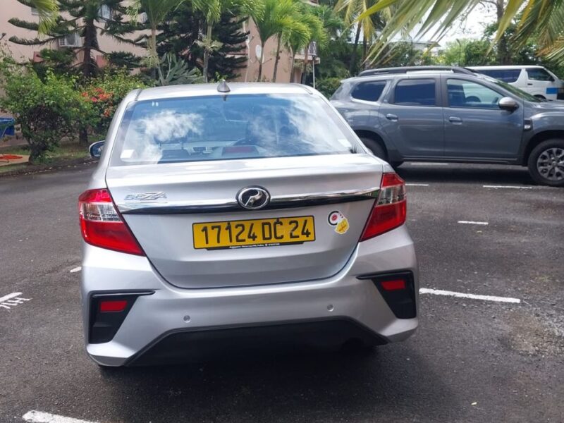 Affordable Perodua Bezza Rental in Mauritius - Low Budget Compact Sedan