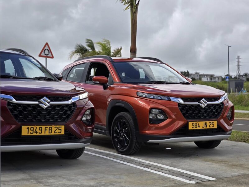 Suzuki Fronx Hybrid Car Hire Mauritius | Affordable Car Rental in Grand Baie