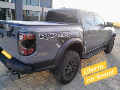 Ford Ranger Raptor V6 Petrol Rental in Mauritius - Ultimate Off-Road Adventure