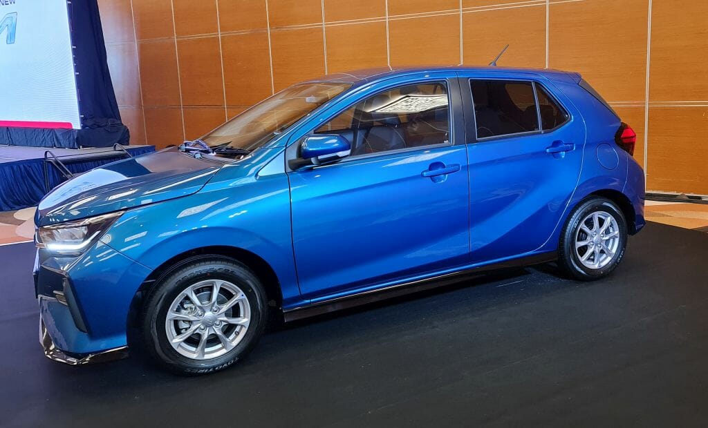 Liberta Car Rental Perodua Axia available for affordable car rental in Mauritius.