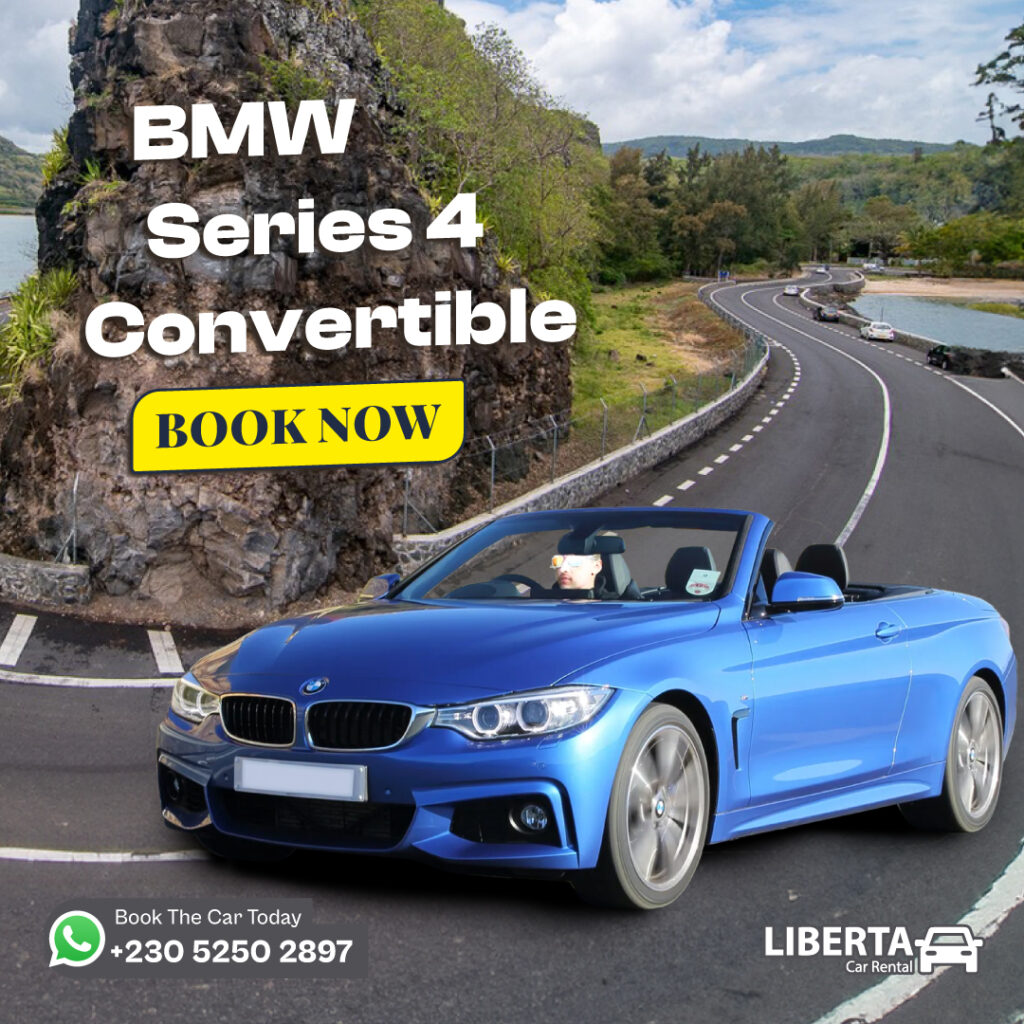 Car hire Mauritius fleet from Liberta, showcasing various models ready for island exploration and activities.