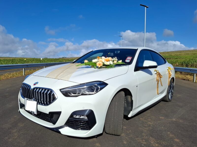 Luxury Wedding Car Rental with Driver in Mauritius
