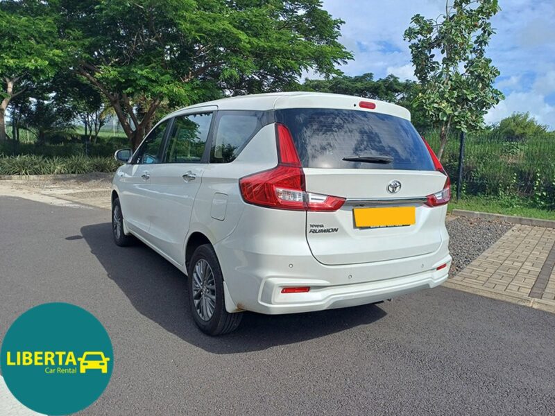 Toyota Rumion 7-Seater Rental in Mauritius | Liberta Car Rental