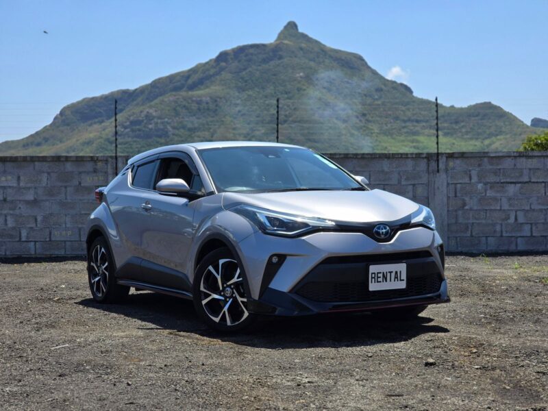 Car on Rent in Mauritius | Toyota CHR Hybrid Automatic – Eco-Friendly and Stylish