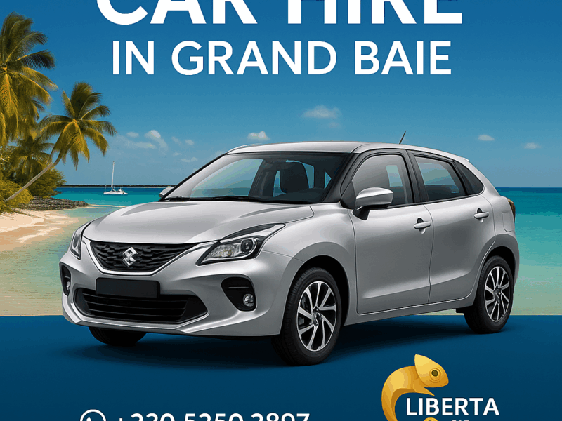 Suzuki Baleno β Car Hire in Grand Baie, Mauritius